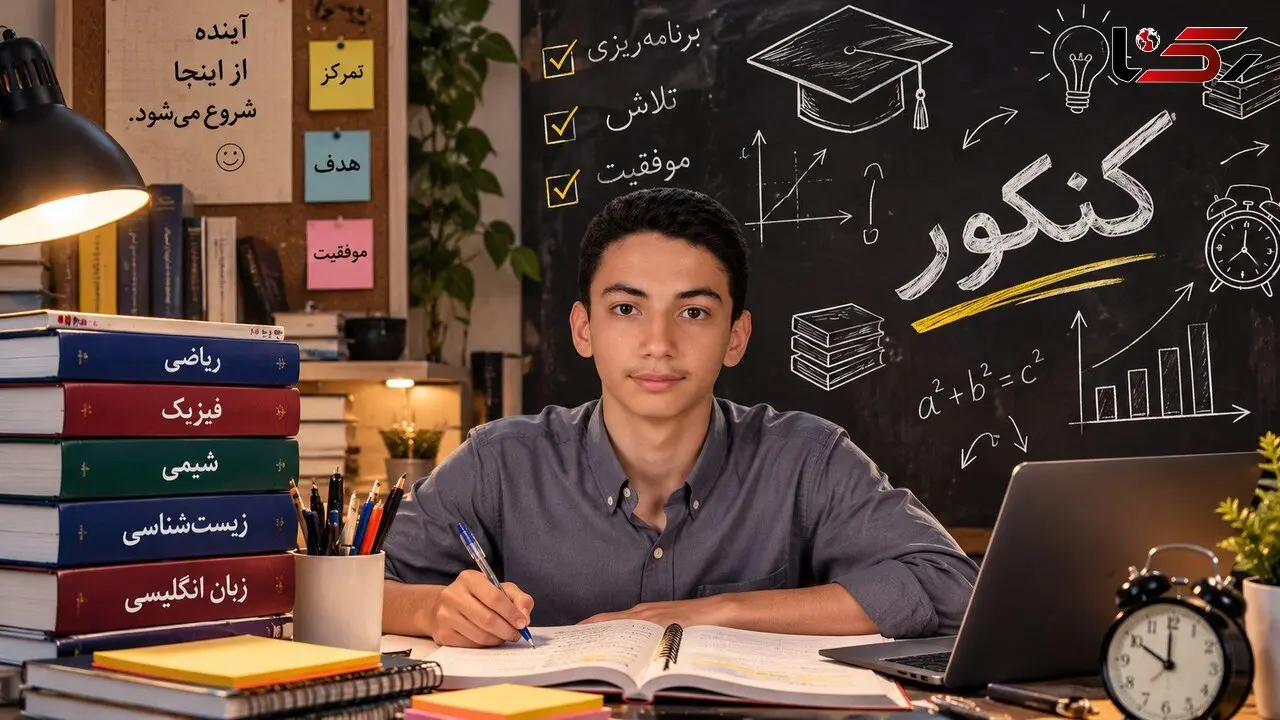 رتبه برتر کنکور تجربی : سال آخر مدرسه نرفتم و در خانه درس خواندم / نه کلاس خصوصی داشتم، نه هزینه سنگین برای کنکور کردم