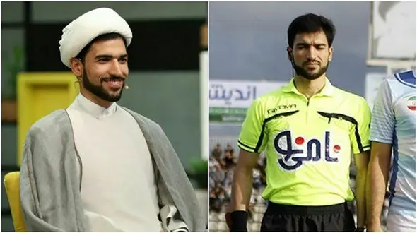 فوتبالیست بودم و حالا داور و طلبه هستم