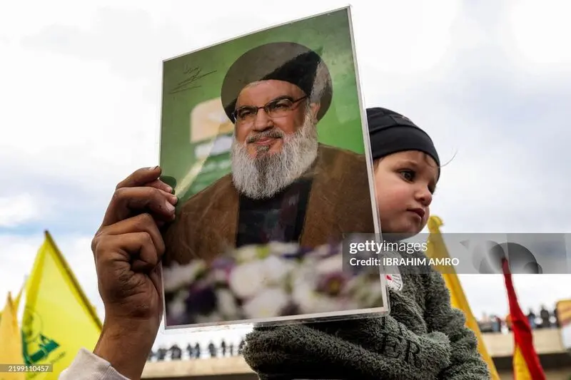 تظاهرات هواداران خشمگین حزب الله لبنان در حمایت از ایران
