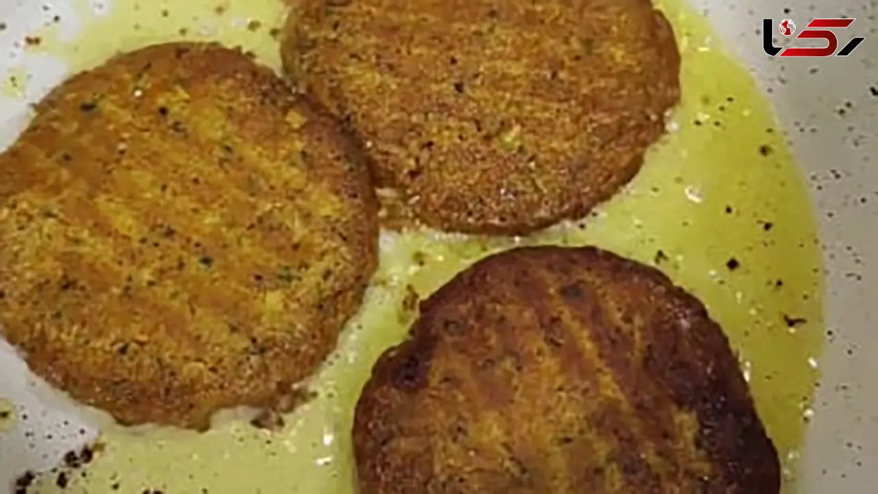 طرز تهیه همبرگر خوشمزه و سالم مخصوص گیاهخوارها / فیلم