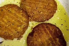طرز تهیه همبرگر خوشمزه و سالم مخصوص گیاهخوارها / فیلم