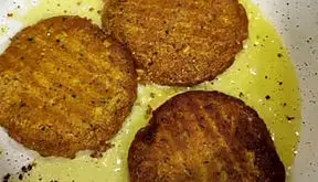 طرز تهیه همبرگر خوشمزه و سالم مخصوص گیاهخوارها / فیلم