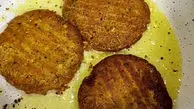 طرز تهیه همبرگر خوشمزه و سالم مخصوص گیاهخوارها / فیلم