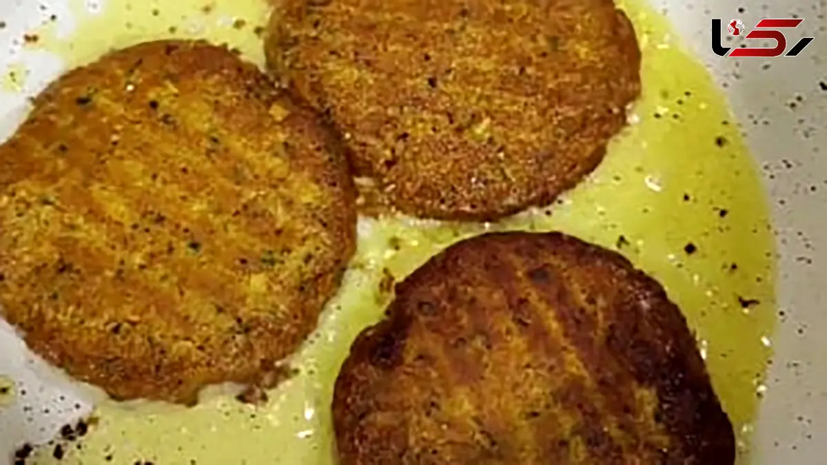 طرز تهیه همبرگر خوشمزه و سالم مخصوص گیاهخوارها / فیلم