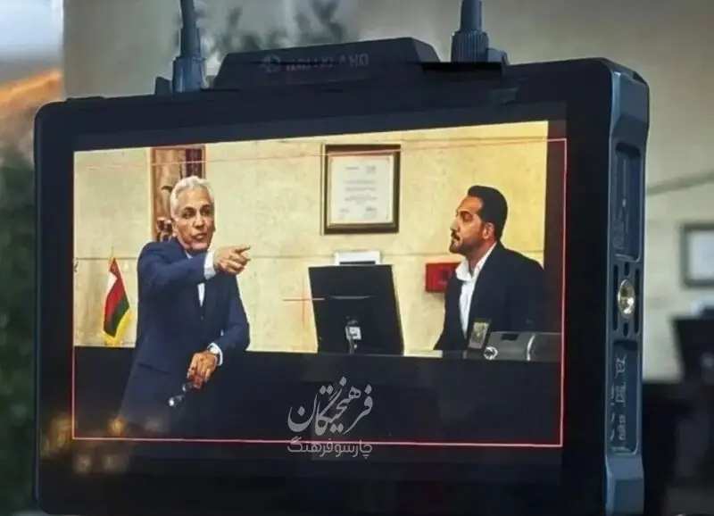 عکس دیدنی از پشت صحنه مرد سه هزار چهره با حضور مهران مدیری