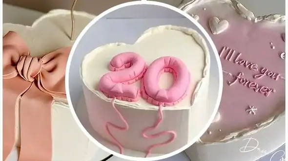 مدل‌ های جدید کیک قلبی ترند برای جشن‌ های عاشقانه سال 2025