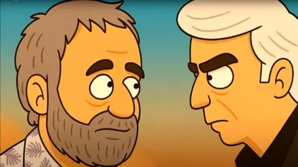 انیمیشن دیدنی سکانس بمب خنده اجل معلق / وقتی رضا عطاران دیگه زیادی احساس راحتی میکنه؛ همه چی رو درو کرد برد 