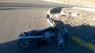 واژگونی مرگبار موتورسیکلت در بزرگراه شهید آوینی