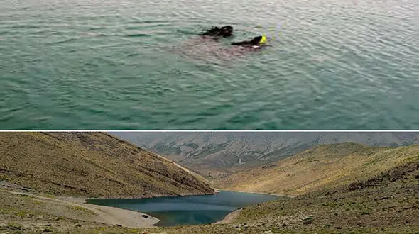 دریاچه هویر جوان 25 ساله را بلعید