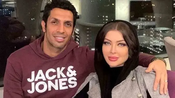 فیلم جگرسوز قربون صدقه سپهر حیدری واسه پسر جذابش قبل جدایی از آرام جوینده ! / حیف این خانواده جذاب با تصمیم اشتباه ...