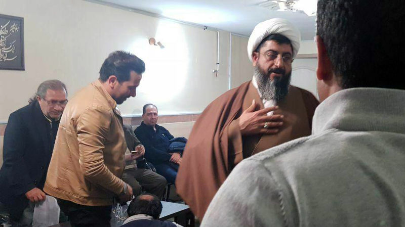 دیدار مردم با امام جمعه ساوجبلاغ - بهمنی نماینده مجلس 