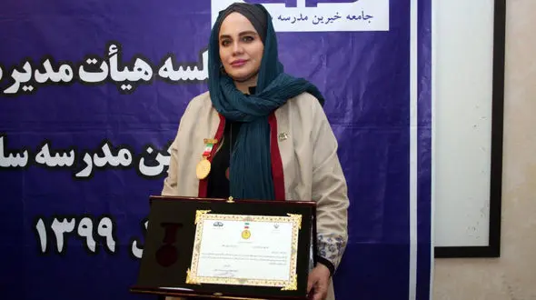 نرگس آبیار و تلاش برای کم شدن محرومیت دانش آموزان