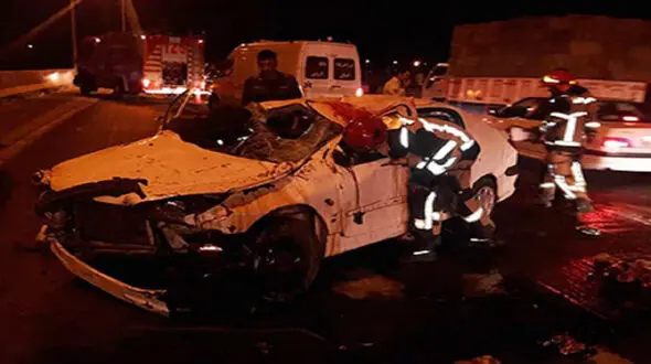 2 کشته و مصدوم در حادثه رانندگی در قزوین
