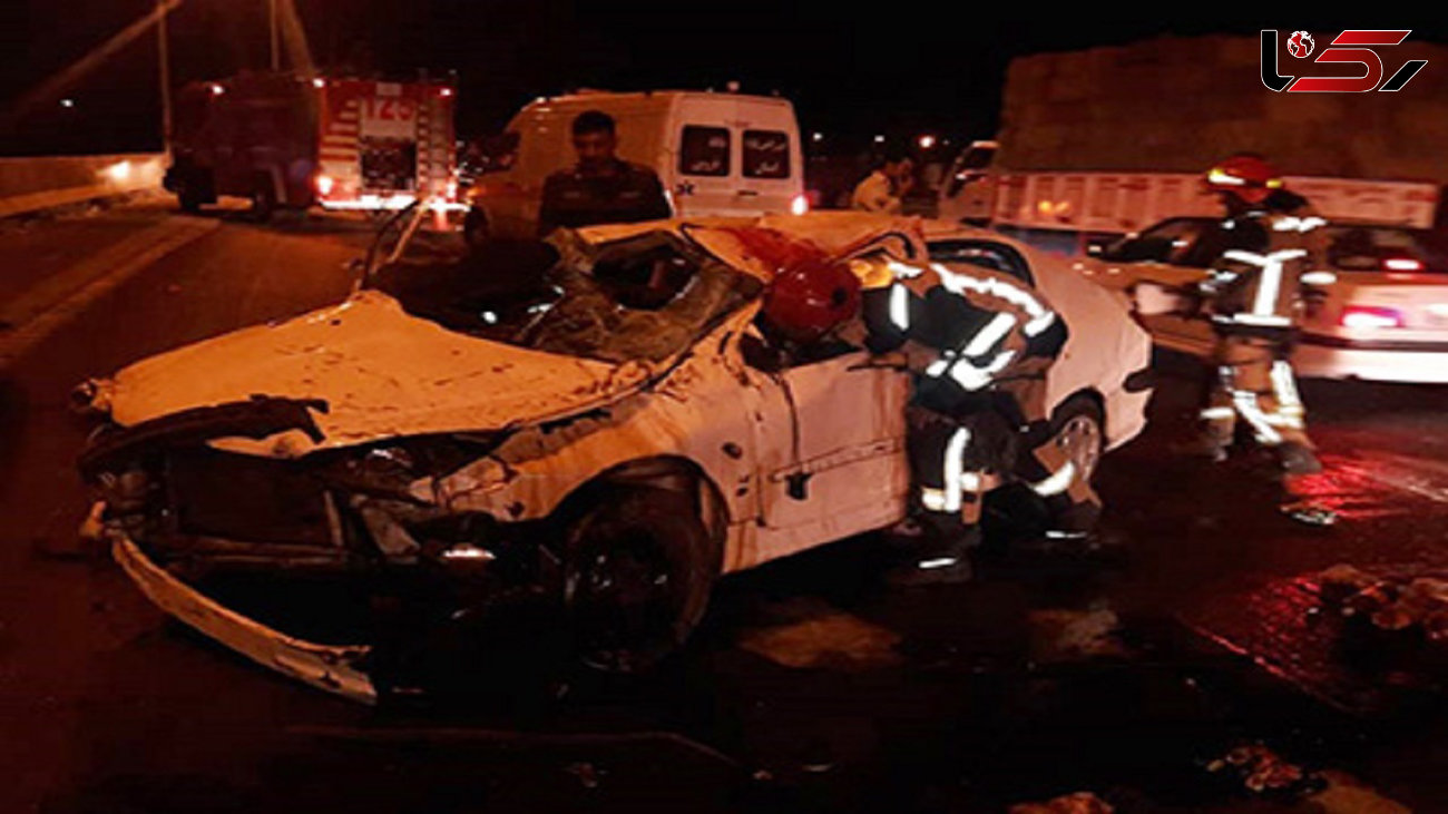 2 کشته و مصدوم در حادثه رانندگی در قزوین