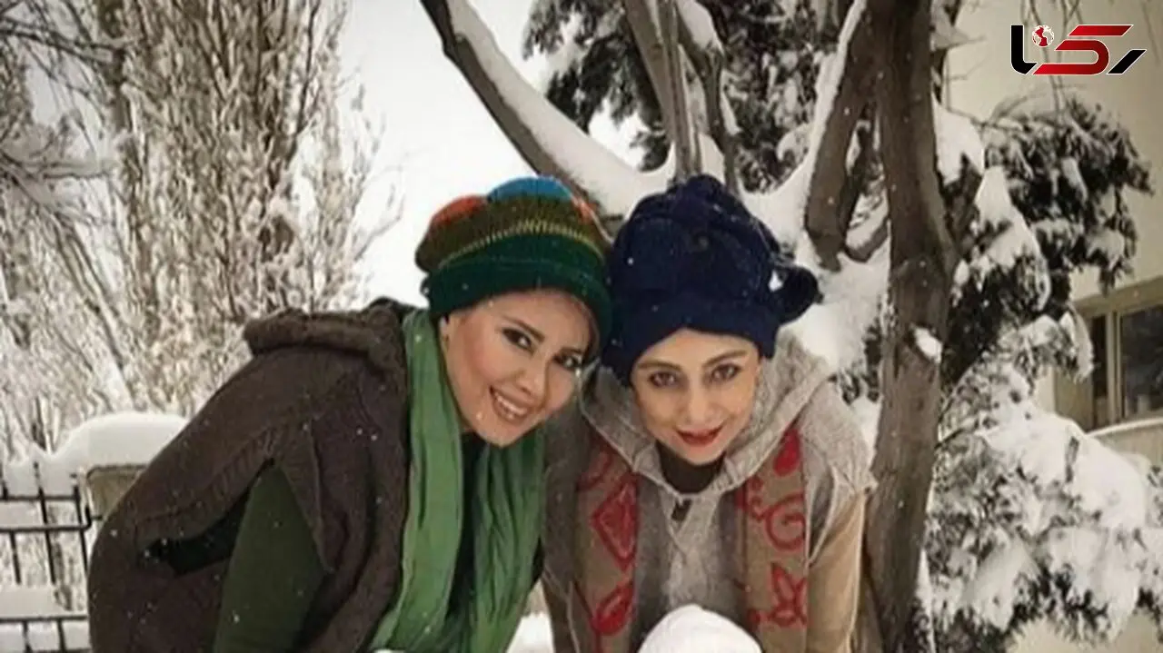 (عکس) ژست های خلاقانه یکتا ناصر و خواهرش نیکتا از دوران بارداری تا تولد فرزندانشان