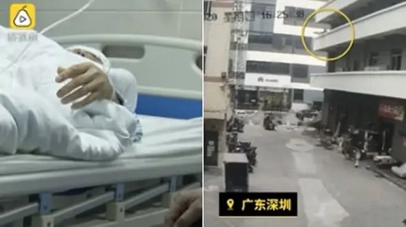 اقدام احمقانه یک نگهبان که زن بیچاره را تا یک قدمی مرگ برد! + فیلم