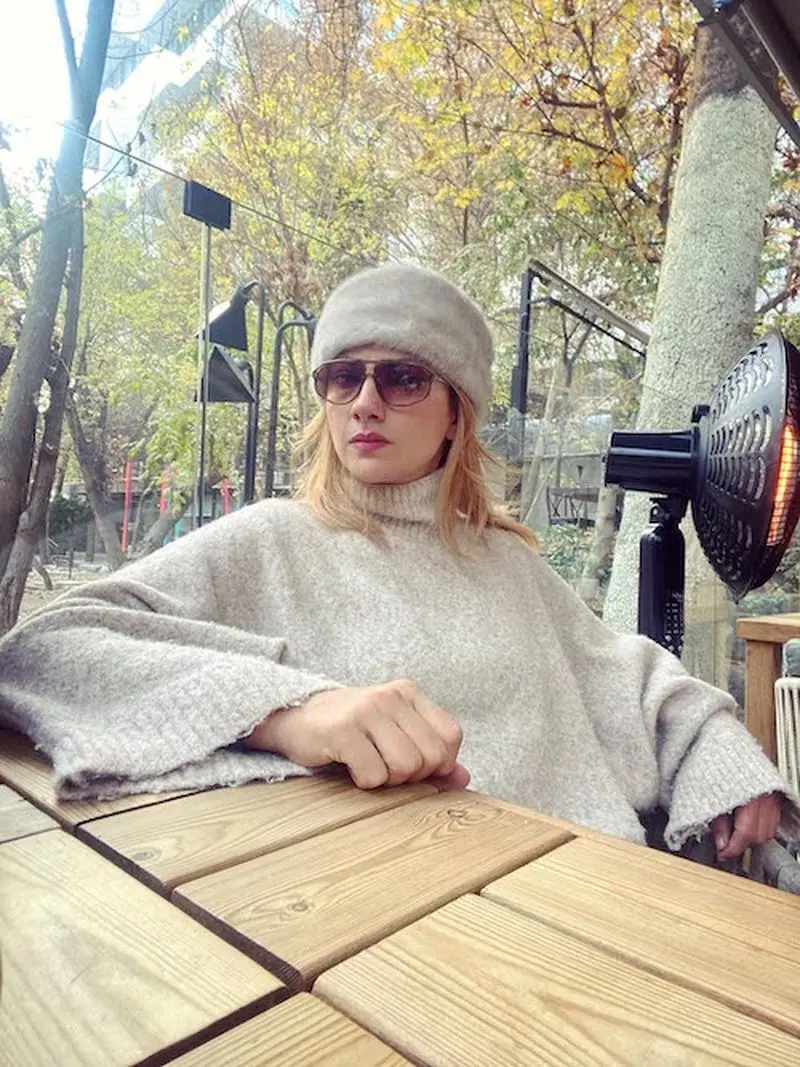 استایل زمستانی محیا دهقانی