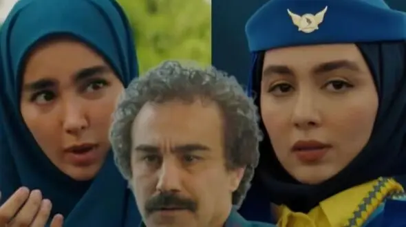 عکس موهای پسرانه سنا و سونیا حسینی سارا و نیکای جدید  سریال پایتخت ! / خارج از سریال متفاوتند !