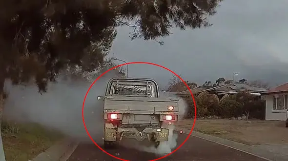 فیلم برخورد پلیس با راننده 31 ساله مست 