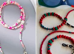 بند عینک مهره‌ ای فانتزی؛ 15 مدل جذاب برای زیباتر کردن استایل روزمره شما