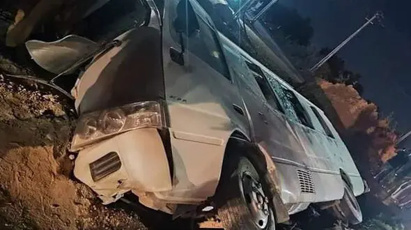 مرگ 2 زائر ایرانی و 15 زخمی در حادثه ون زائران