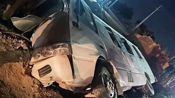 مرگ 2 زائر ایرانی و 15 زخمی در حادثه ون زائران