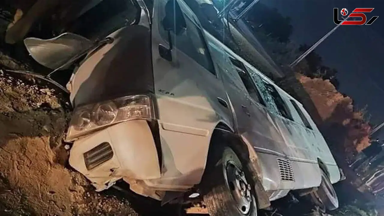 مرگ 2 زائر ایرانی و 15 زخمی در حادثه ون زائران