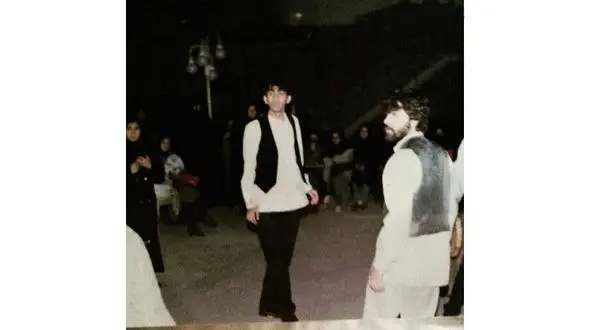 عکس زیر خاکی از مجری معروف و پر حاشیه 