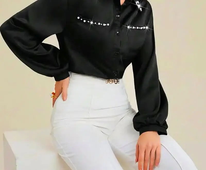 شومیز مشکی مجلسی