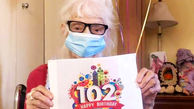 نجات زن 102 ساله از مرگ کرونایی !
