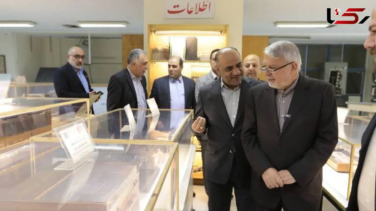 بازدید وزیر میراث‌فرهنگی از موسسه مطبوعاتی اطلاعات/ تأکید بر ثبت و صیانت از میراث مطبوعاتی کشور 