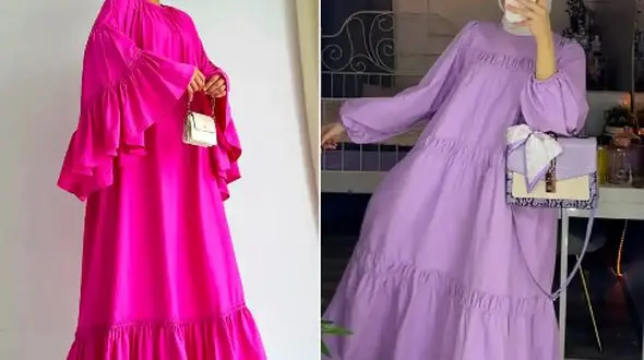 پیراهن بلند پله‌ ای رنگی؛ 15 استایل روزانه که نباید از دست بدهید