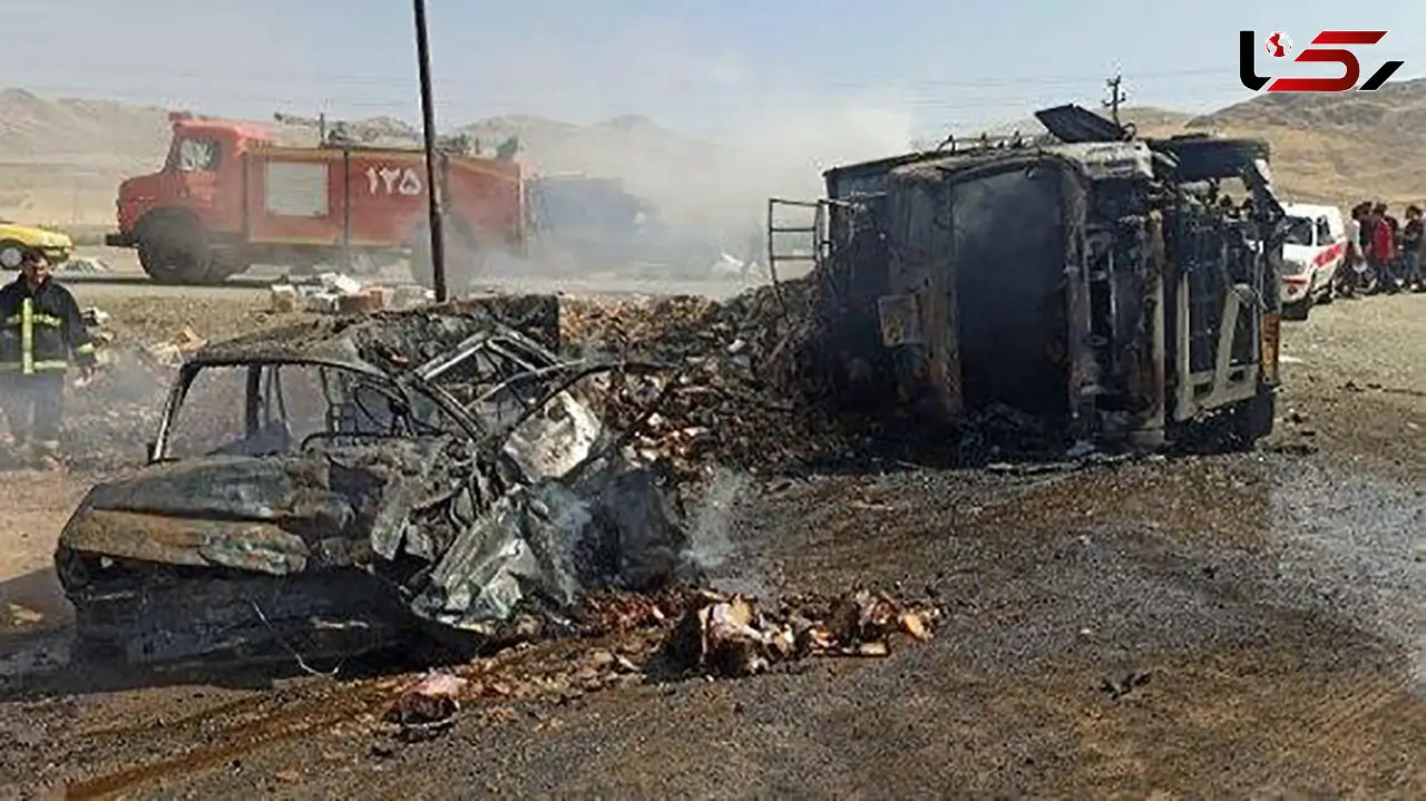 4 کشته در تصادف جاده بوکان به سقز