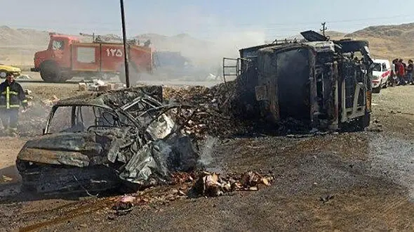 4 کشته در تصادف جاده بوکان به سقز