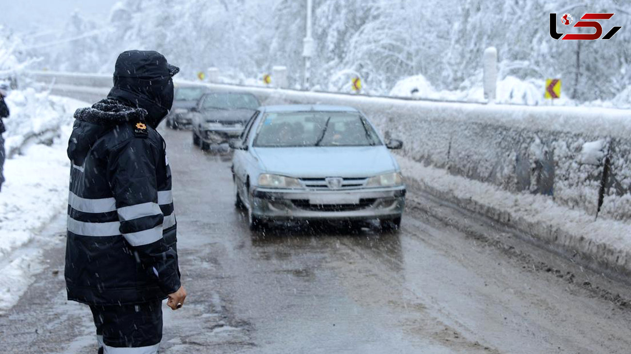 ترافیک نیمه سنگین در آزادراه قزوین -کرج-تهران/بارش برف و باران در اکثر نقاط کشور 