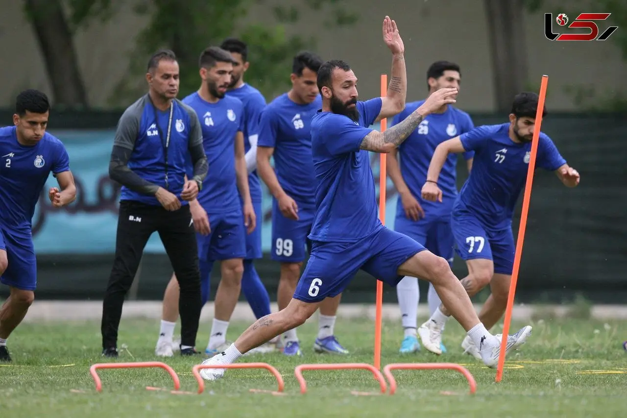 مدافع استقلال بازی با فولاد را از دست داد
