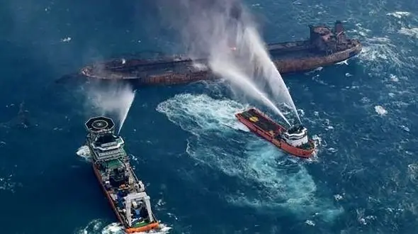 ربات‌های زیرآبی چینی برای شناسایی وضعیت لاشه نفتکش سانچی آماده شدند