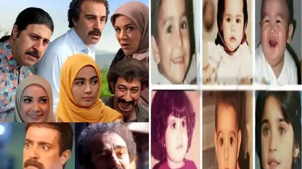 عکس های بچگی بازیگران پایتخت /  ارسطو چه شبیه پروفسوراس نقی هم معمولی نبوده ستون گنگه ! / سارا و نیکا ملوس و زیبا !