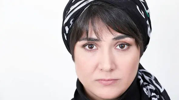 گریم جالب باران کوثری در نقش فروغ فرخزاد 