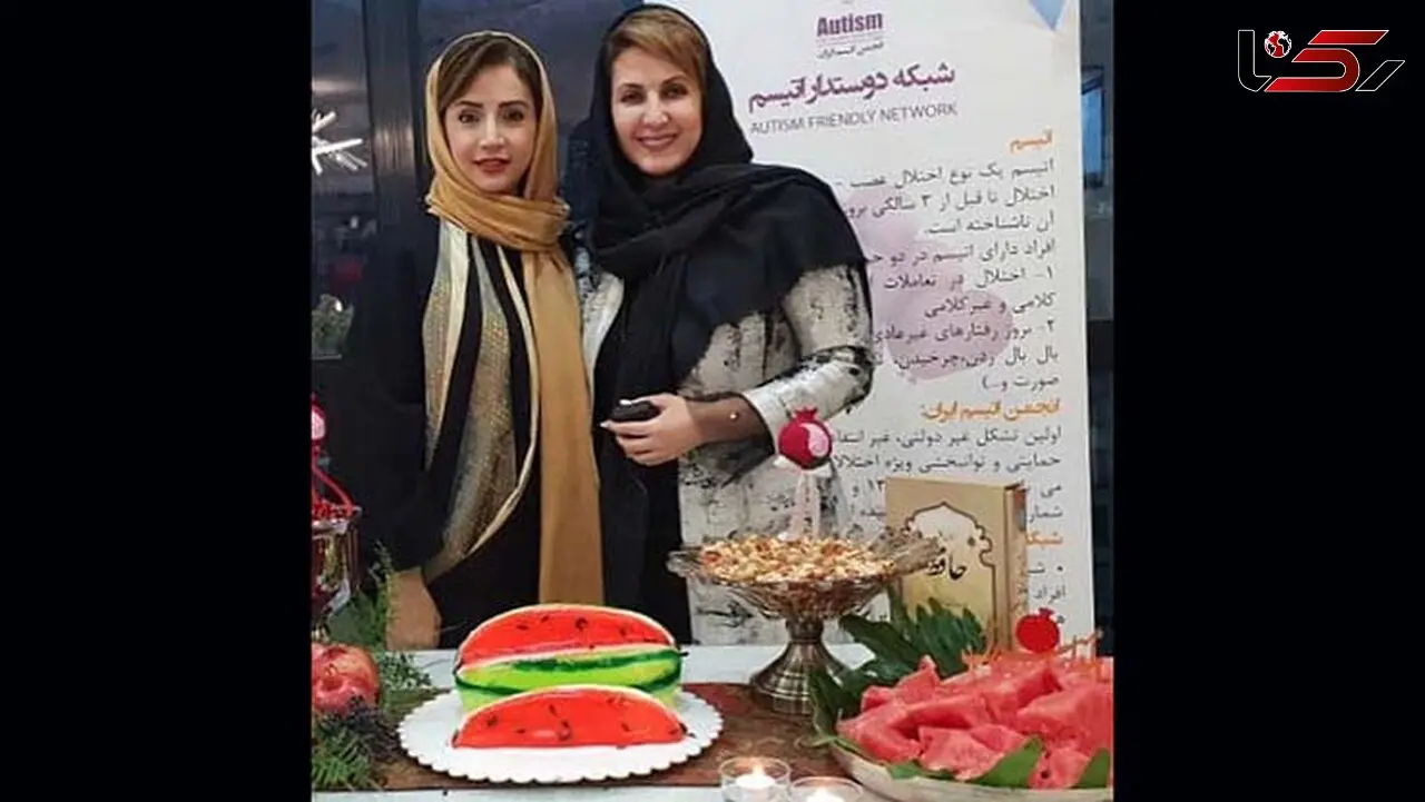 شبنم قلی‌خانی و فاطمه گودرزی در کنار سفره یلدا+عکس 