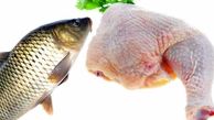 کاهش قیمت مرغ به ۶۸۰۰ تومان/نرخ جدید انواع ماهی در بازار
