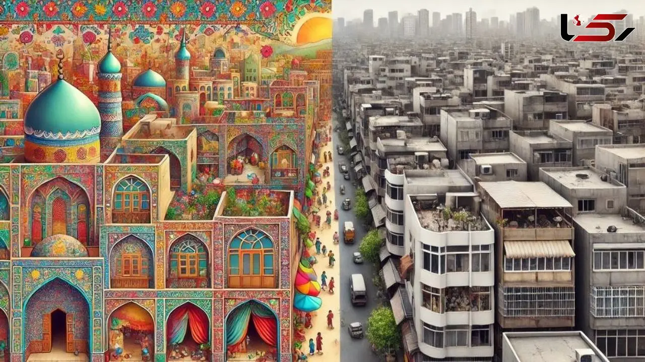 شهرداری‌ها، شهرها را طوسی و سیمانی و بی‌روح کرده‌اند/ در معماری ایرانی، رنگ‌ها جایگاه ویژه‌ای داشتند
