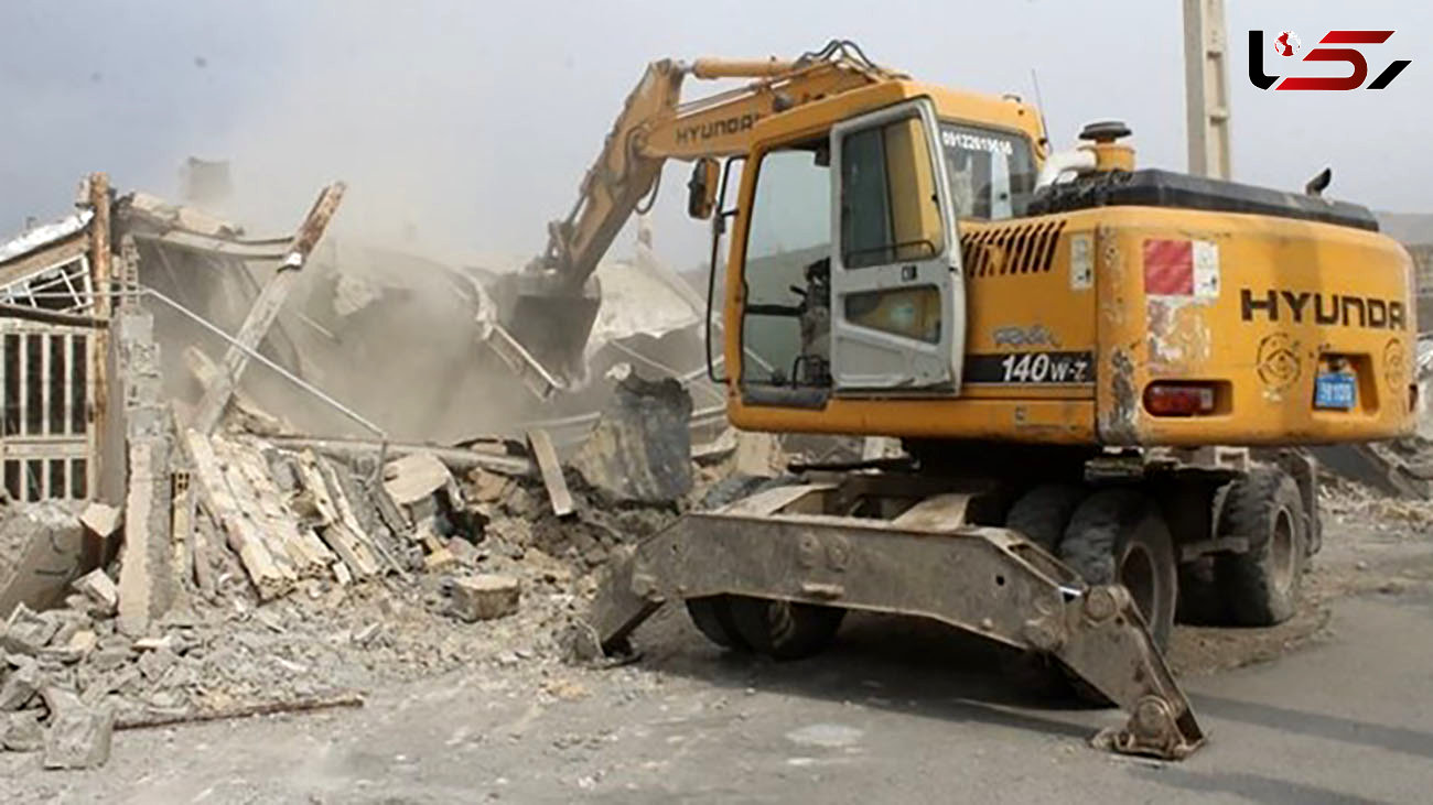 تخریب بیش از ۹هکتار ساخت‌وساز غیر مجاز در شهرستان ری