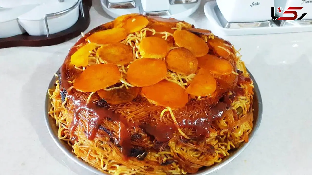 کیک ماکارونی یک ناهار خوشمزه + فیلم
