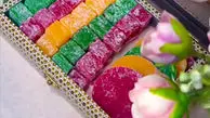 آموزش تهیه لوکوم خوشمزه با ژله برای دسر شب یلدا + فیلم