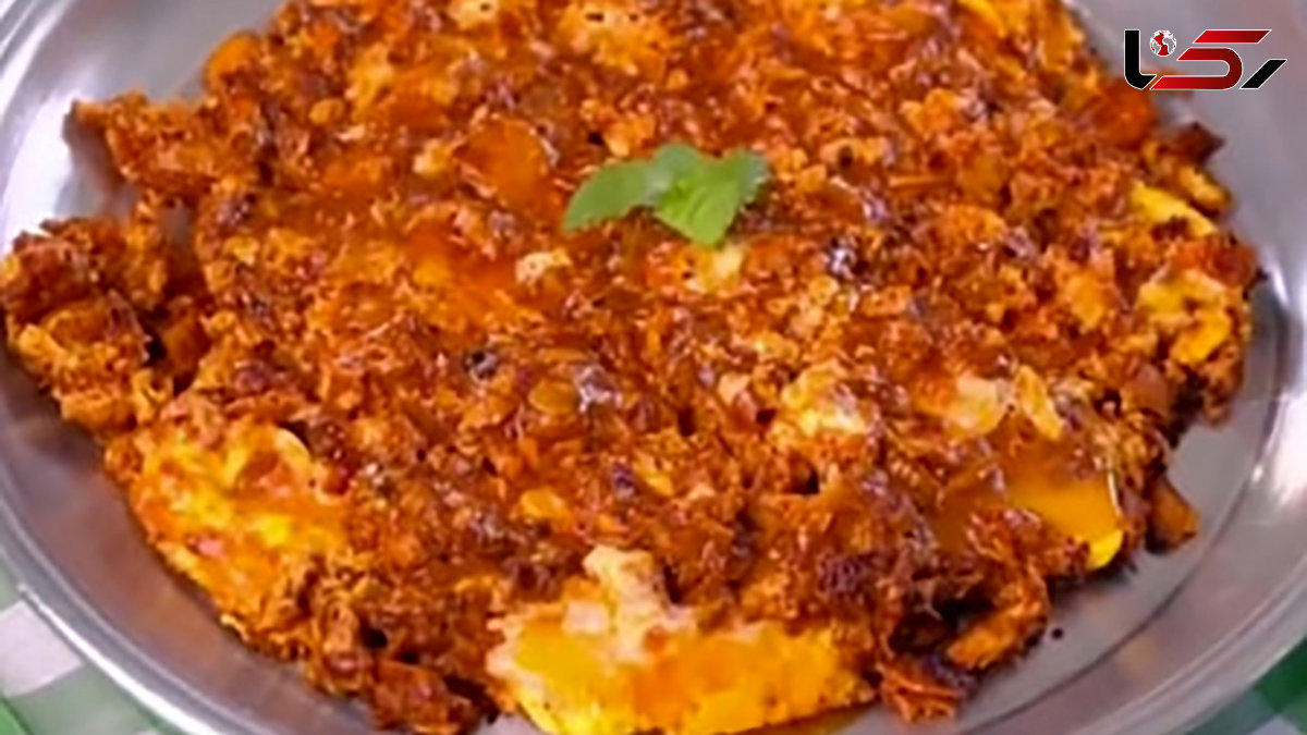 طرز تهیه املت تن ماهی + فیلم