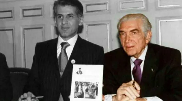 پسر رضا شاه درگذشت +عکس