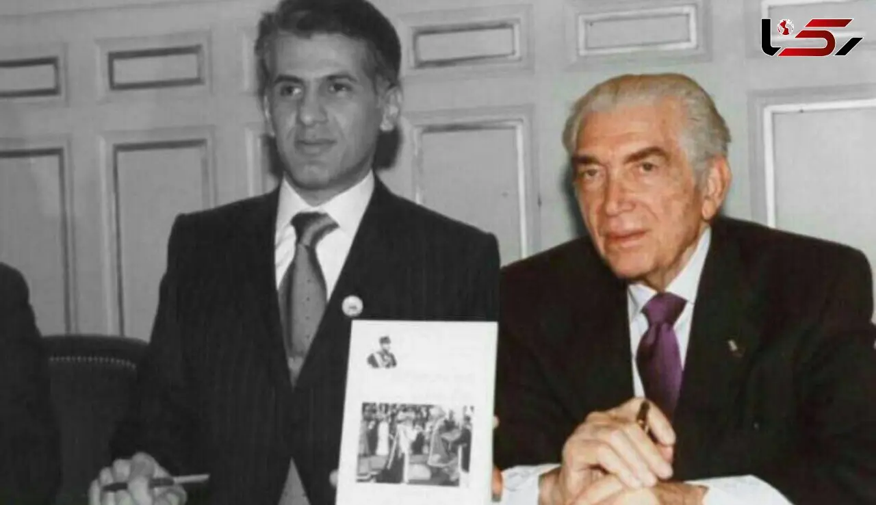 پسر رضا شاه درگذشت +عکس