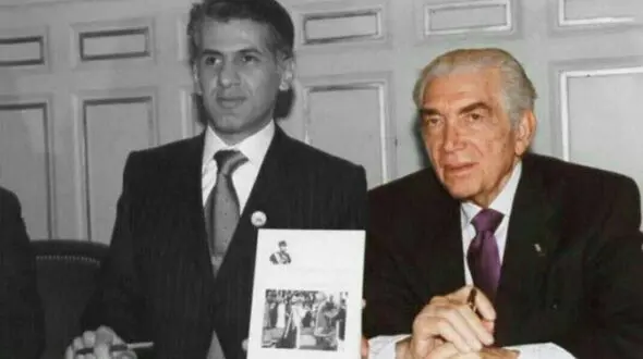 پسر رضا شاه درگذشت +عکس