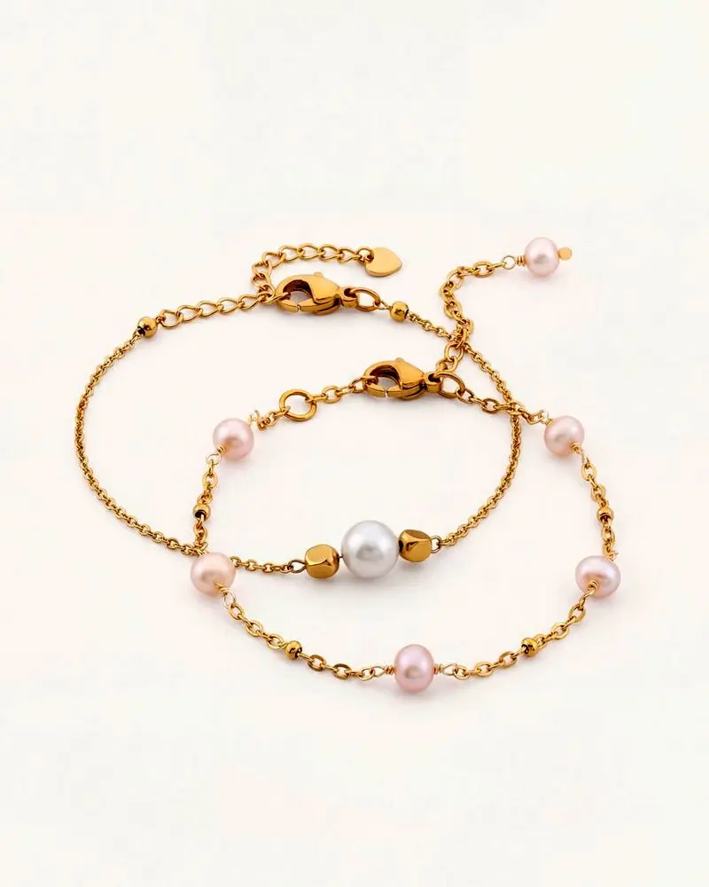 مدل جدید دستبند مرواریدی ترند امسال